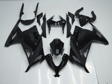 Abs Carenagem Moto ZX 300R 2013-2016 - Preto