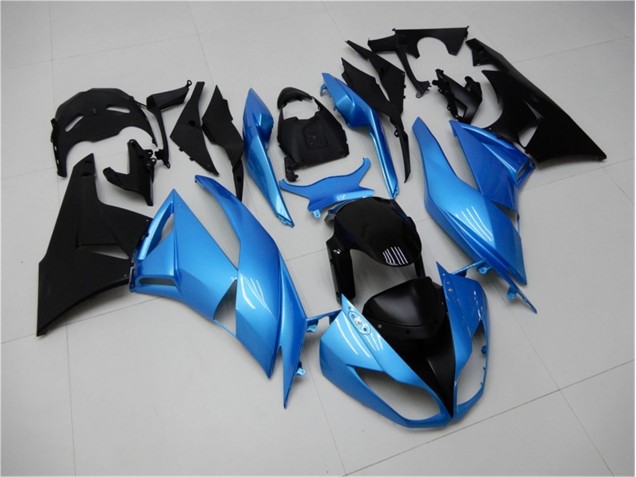 Abs Carenagem Moto ZX6R 2009-2012 - Azul Preto