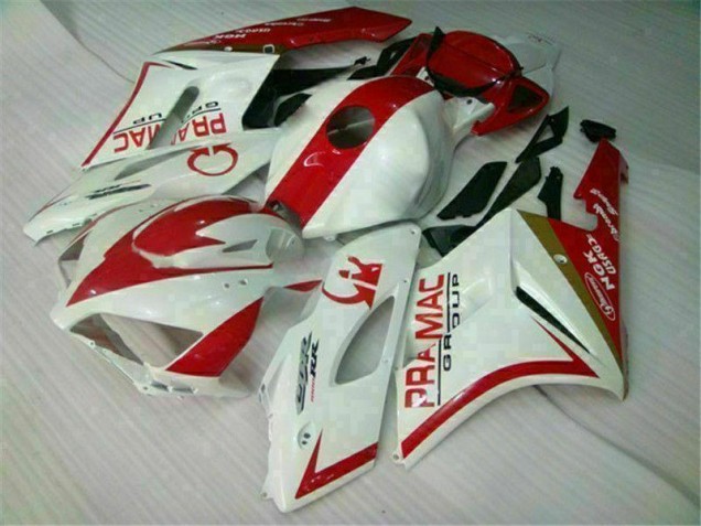 Abs Kit Carenagem & Plásticos Moto CBR 1000RR 2004-2005 - Branco Vermelho