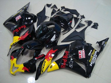 Abs Kit Carenagem & Plásticos Moto CBR 600RR 2009-2012 - Preto Red Bull