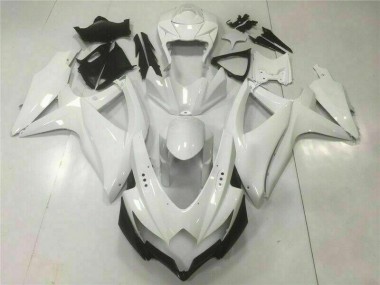 Abs Kits Carenagem Moto GSXR 600 / 750 K8 2008-2010 - Branco