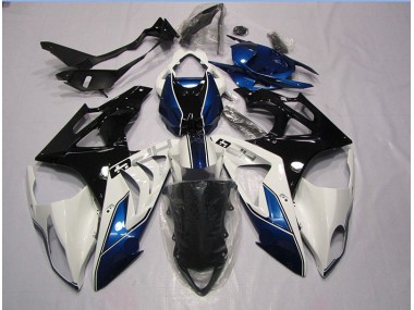 Abs Moto Plástico S1000RR 2009-2014 - Branco Azul