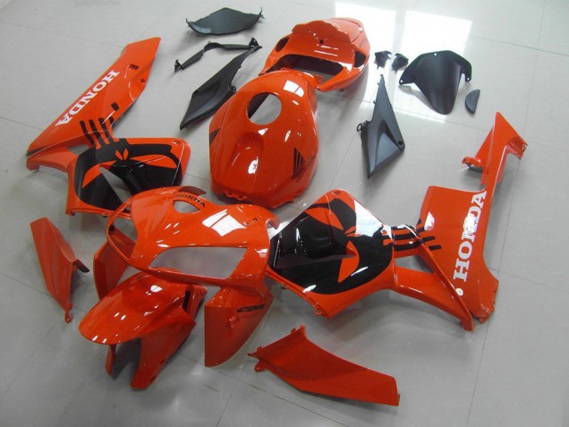 Abs Moto Plásticos CBR 600RR 2005-2006 - Laranja Preto