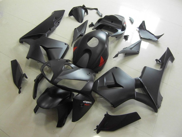 Abs Moto Plásticos CBR 600RR 2005-2006 - Preto Vermelho