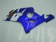 Abs Moto Plásticos GSXR 600 / 750 K4 2004-2005 - Azul Preto