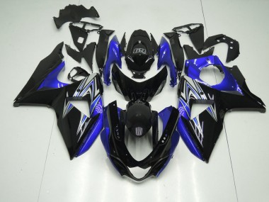 Carenagem Moto GSXR 1000 K9 2009-2016 - Azul & Preto