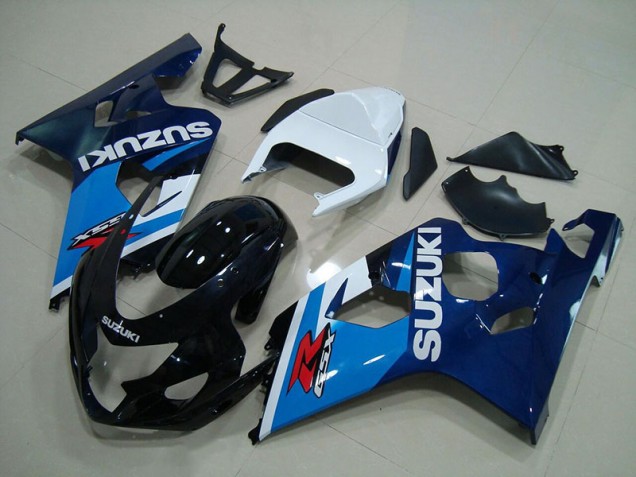 Carenagem Moto GSXR 750 K4 2004-2005 - Azul Branco