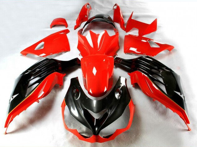 Carenagem Moto ZX14R ZZR 1400 2012-2021 - Vermelho