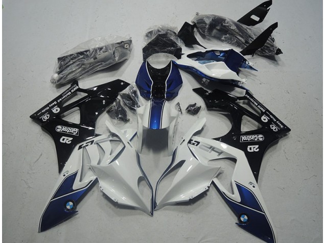 Carenagem & Plástico Moto S1000RR 2009-2014 - Branco Azul