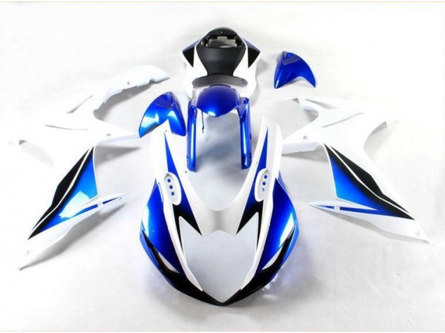 Carroçaria Moto GSXR 600 / 750 K11 2011-2021 - Azul Branco