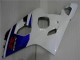 Kit Carenagem Moto GSXR 600 / 750 K4 2004-2005 - Azul Branco